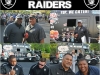 Chillin' with the NFL's Oakland Raiders