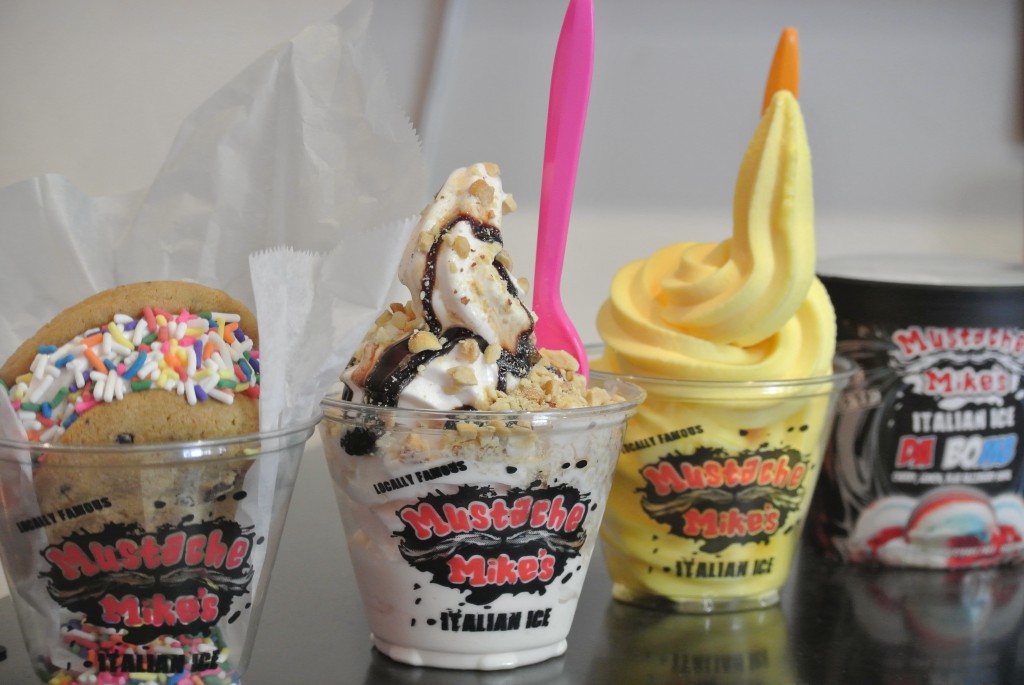 Delicious Ice Cream Catering Service Locations Mustache Mike’s
